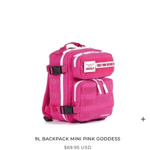 Wolfpak mini backpack.